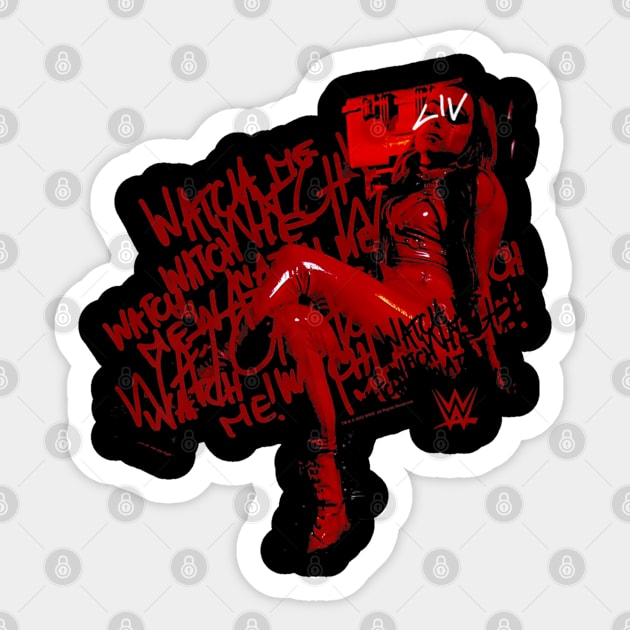 Liv Morgan Watch Me Mad Repeating Sticker by Holman